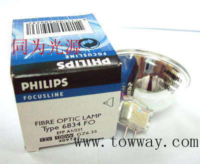 PHILIPS 6834 12V100W 冷光源燈杯 幻燈及投影設(shè)備的高效照明解決方案